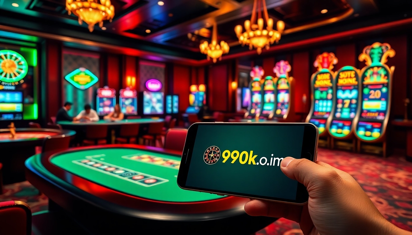 Experience thrilling bets at 99ok.co.im with engaging casino visuals and vibrant gaming elements.