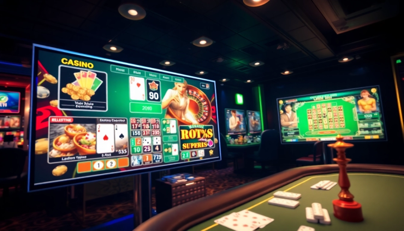 Experience the excitement of online gaming with 123b.faith's vibrant casino interface, showcasing diverse games.