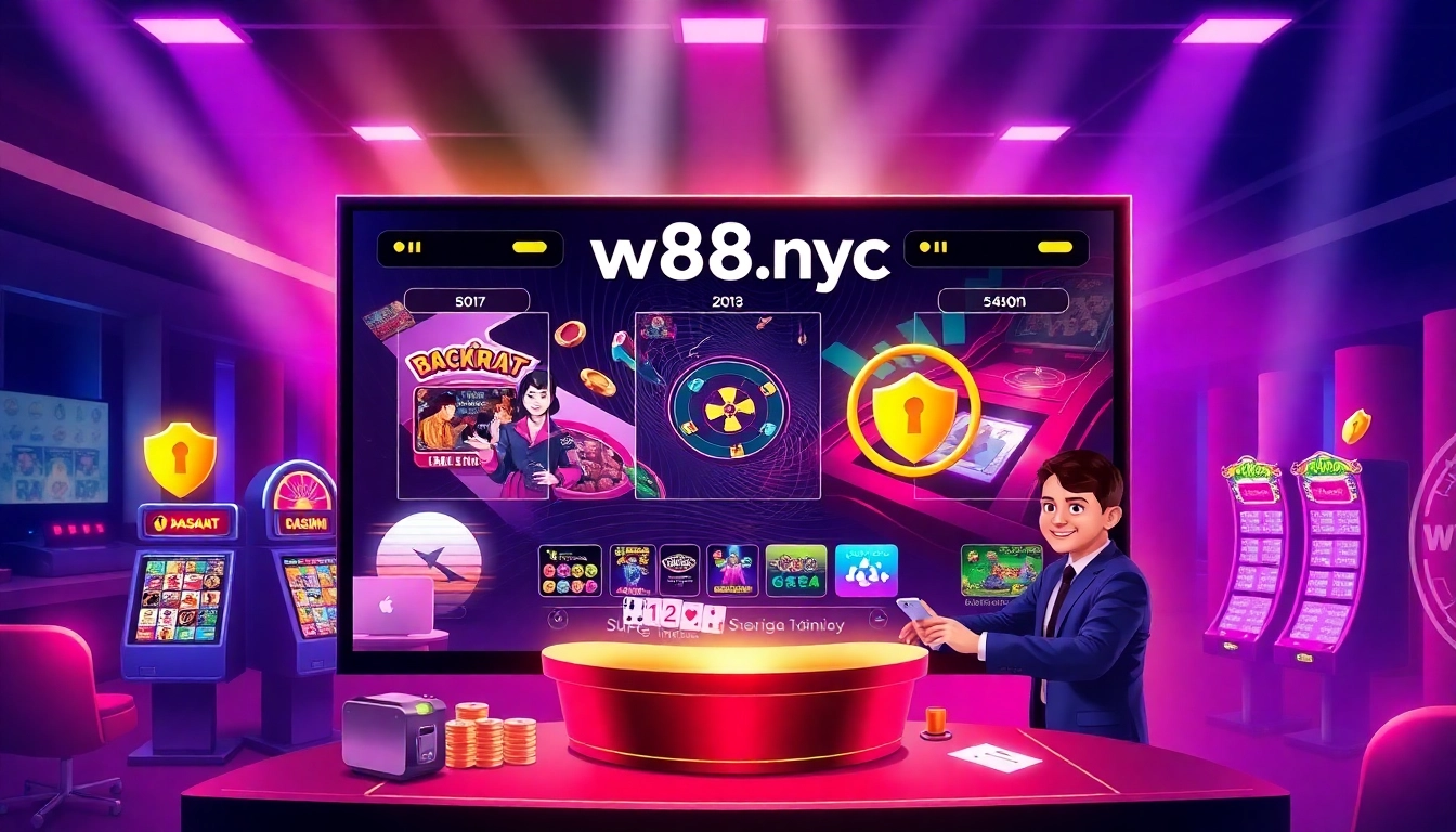 w88.nyc offering a premium online casino experience with engaging games and a user-friendly interface