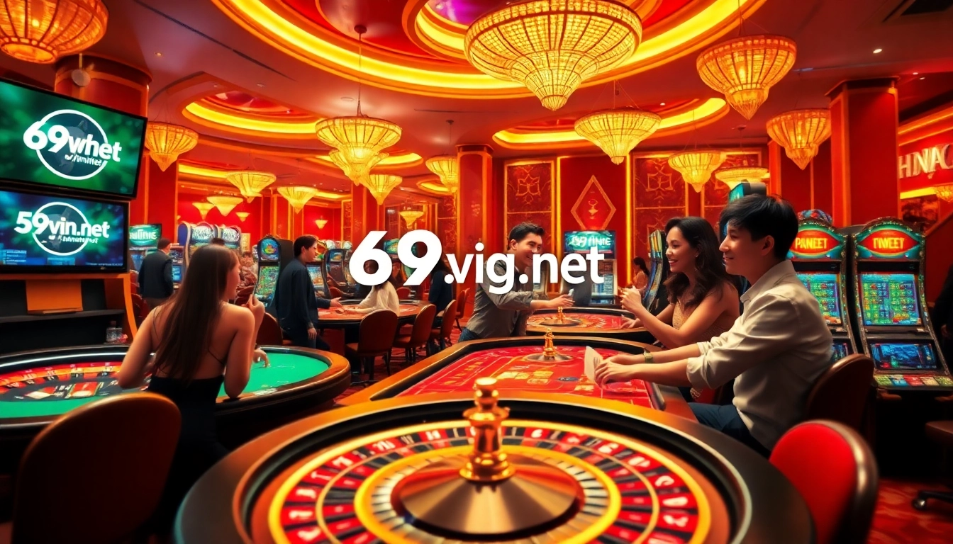 Experience thrilling gaming action at 69vn.gb.net with luxurious casino features and lively players.